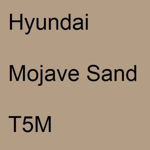 Hyundai, Mojave Sand, T5M.